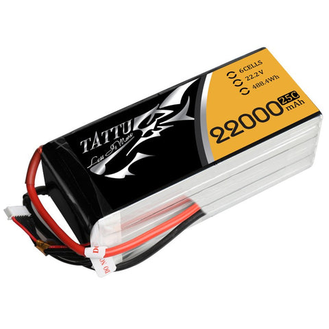 Tattu 22000mAh 22.2V 25C 6S1P