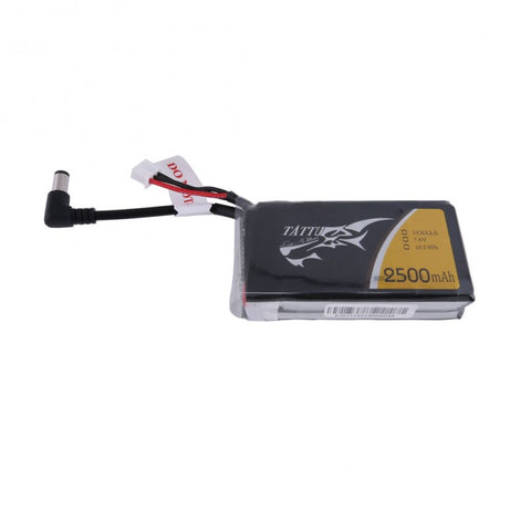 Tattu 2500mAh 2S1P Fatshark Goggles Lipo Battery Pack with DC3.5mm plug